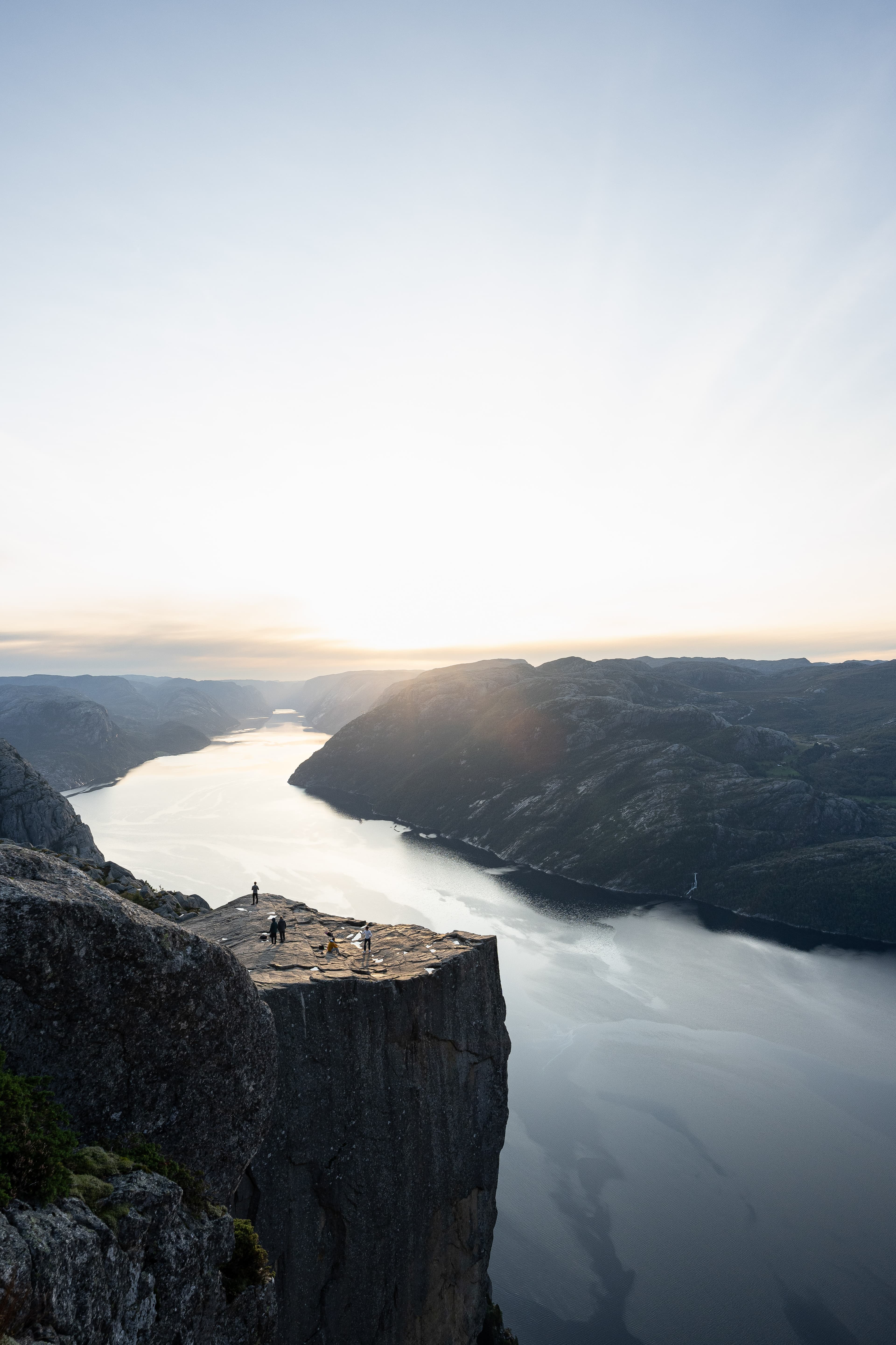 Preikestolen - Pulpit Rock overlooking Lysefjord